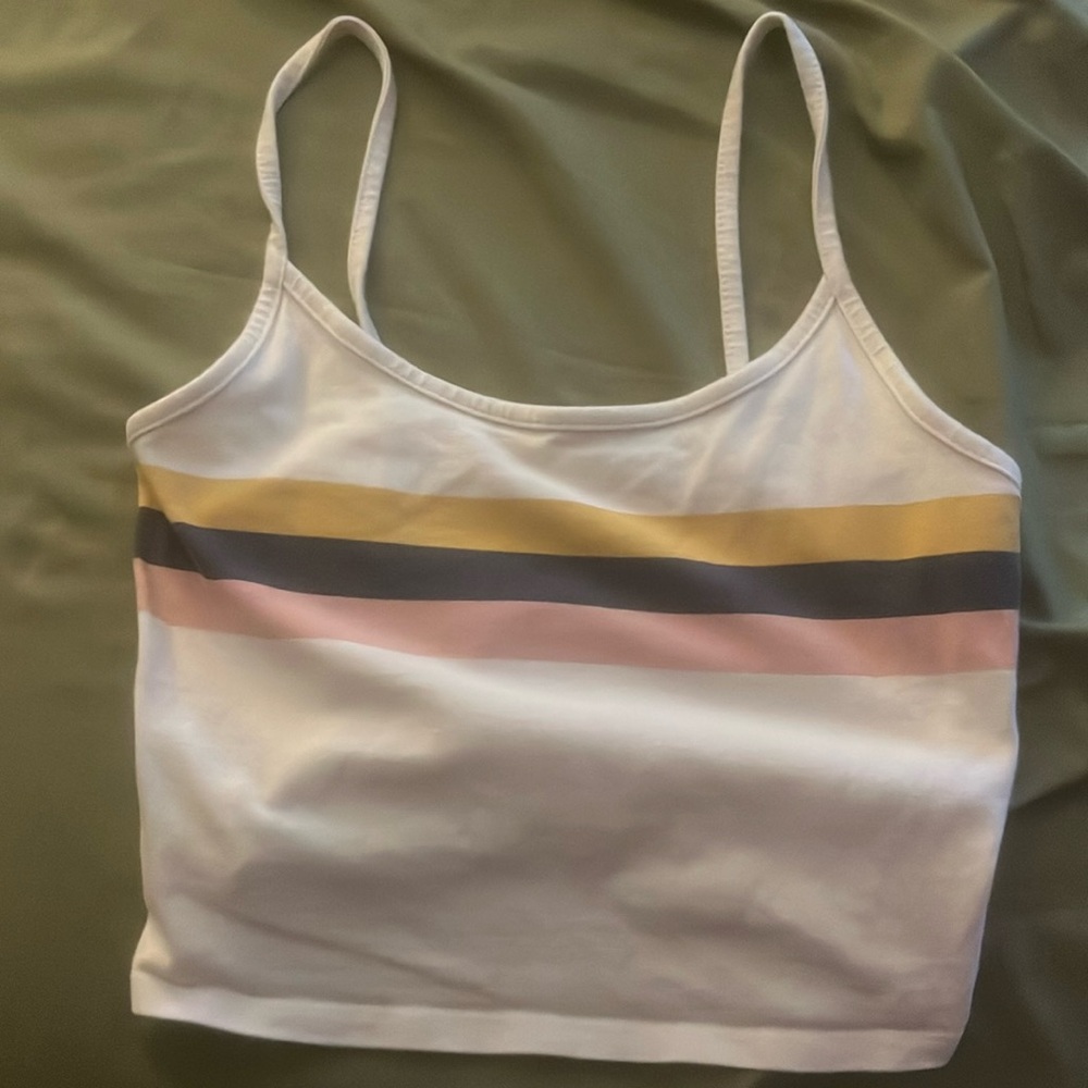American Eagle Stripe Tank Top